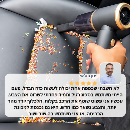 ואק פיקס כפפת שטיפה מקצועית לרכב